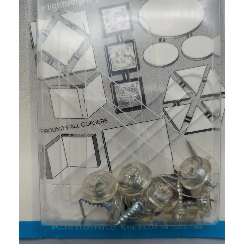 Moore Push Pin Co Invis-a-link Art Connector Group Hang Canvas/Panels/Frames Lot